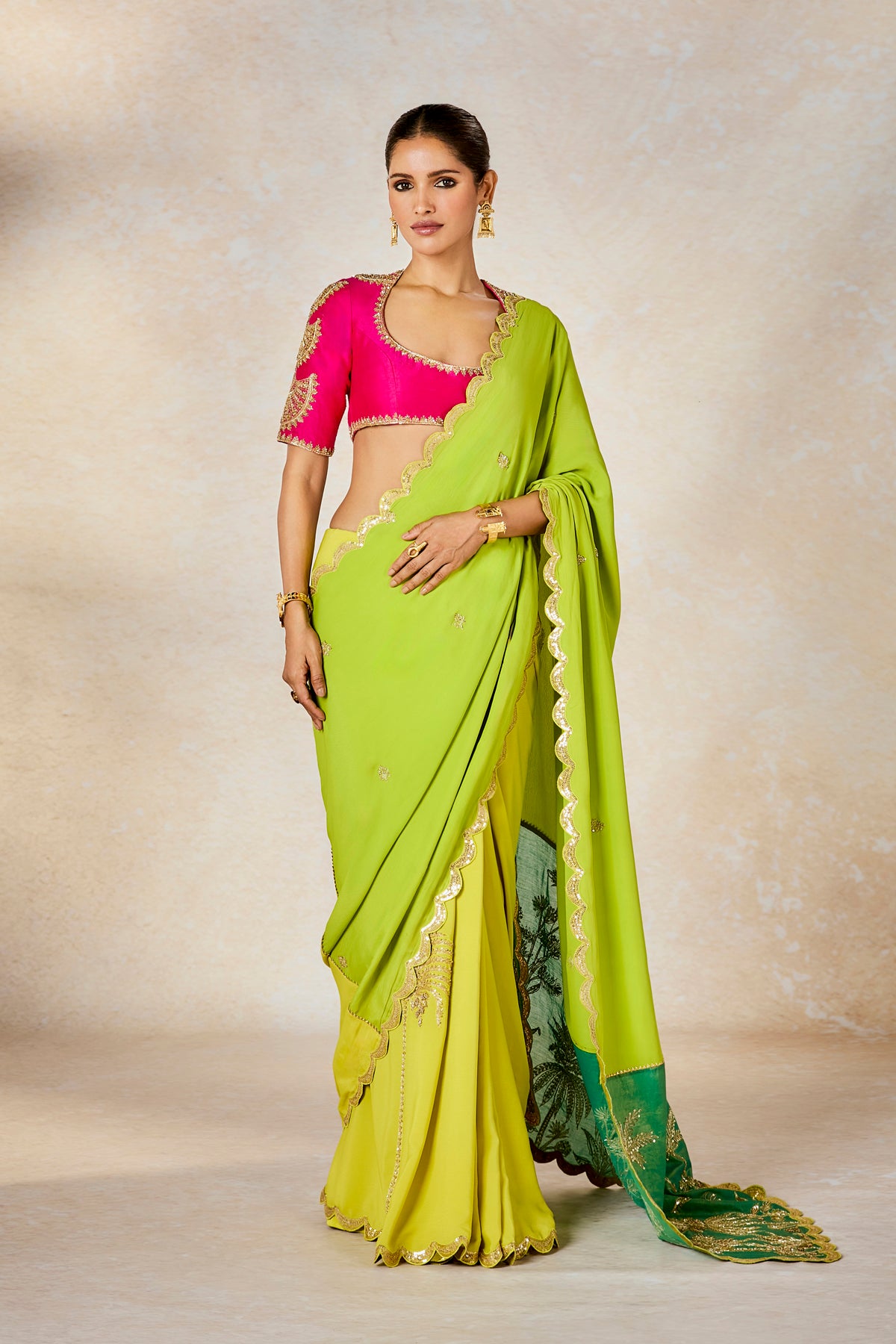 The Meetha Paan Saree