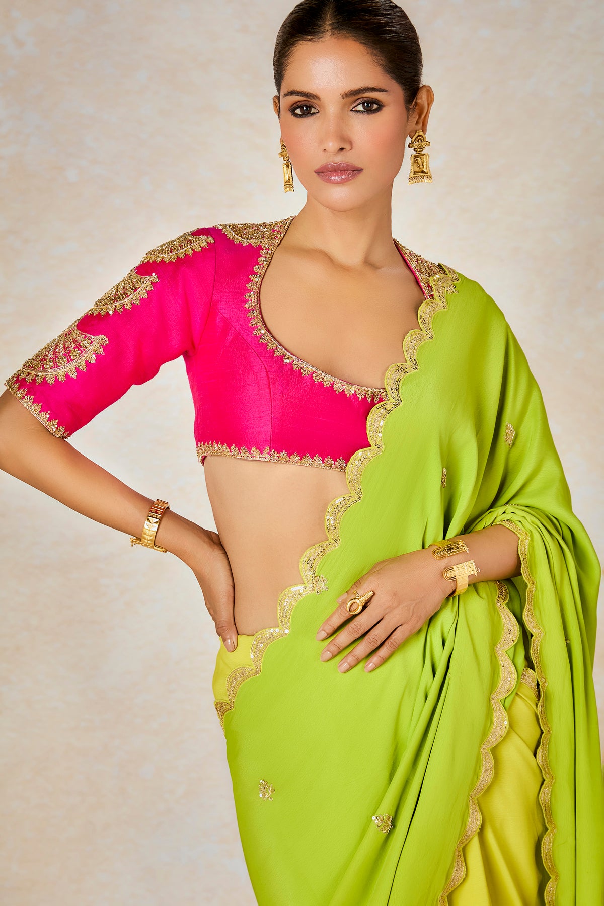 The Meetha Paan Saree