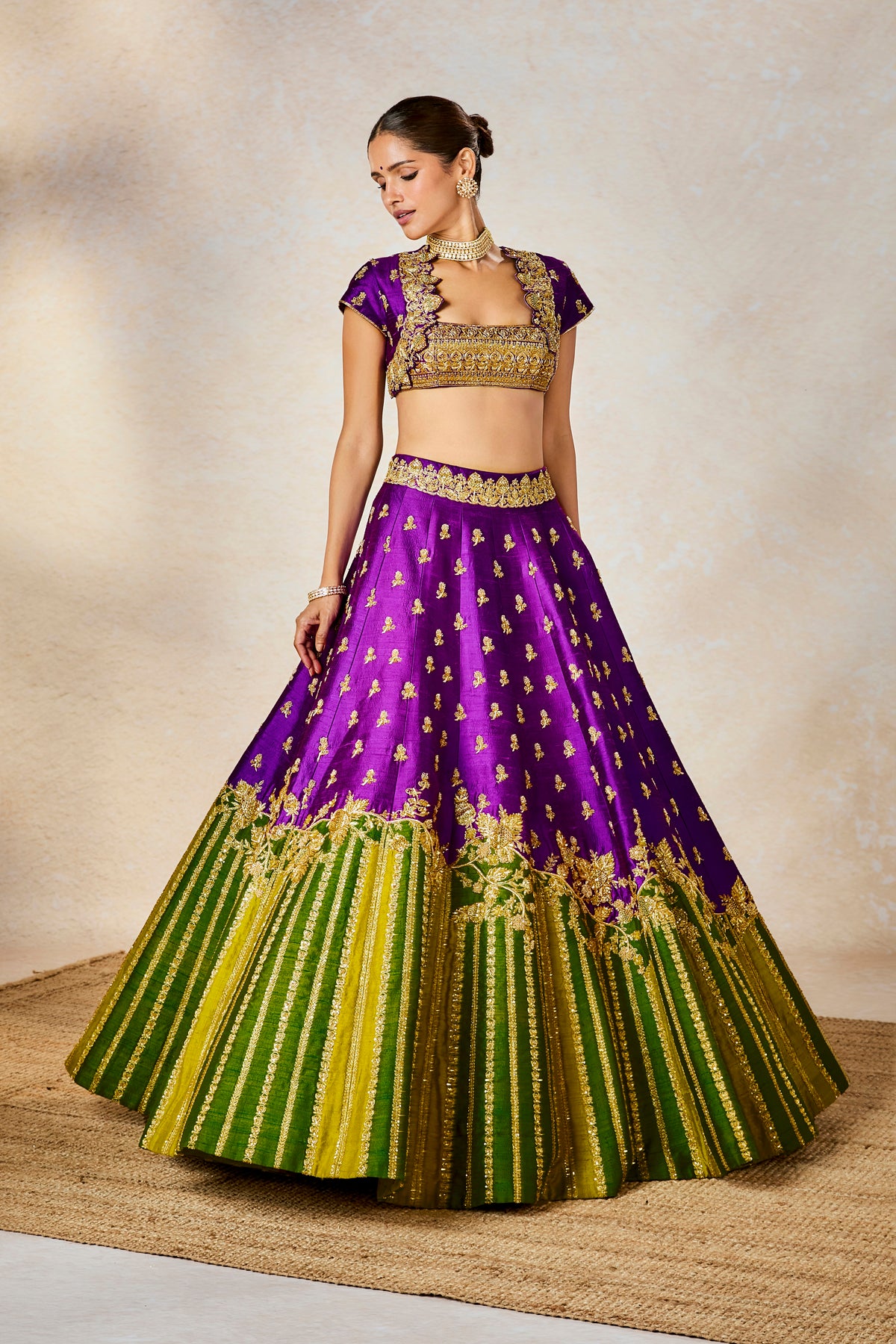 Jamun Fizz Lehenga