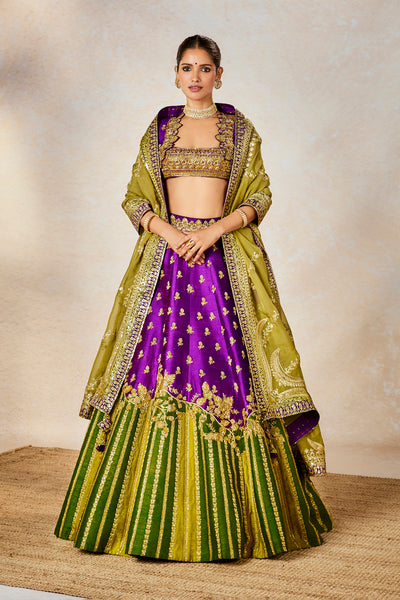 Jamun Fizz Lehenga