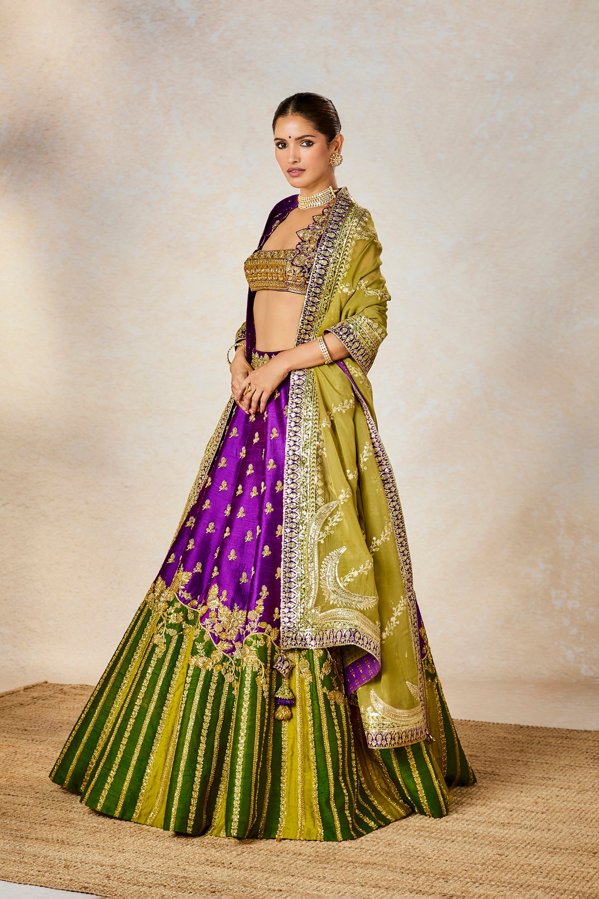 Jamun Fizz Lehenga