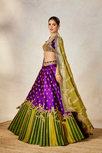 Jamun Fizz Lehenga