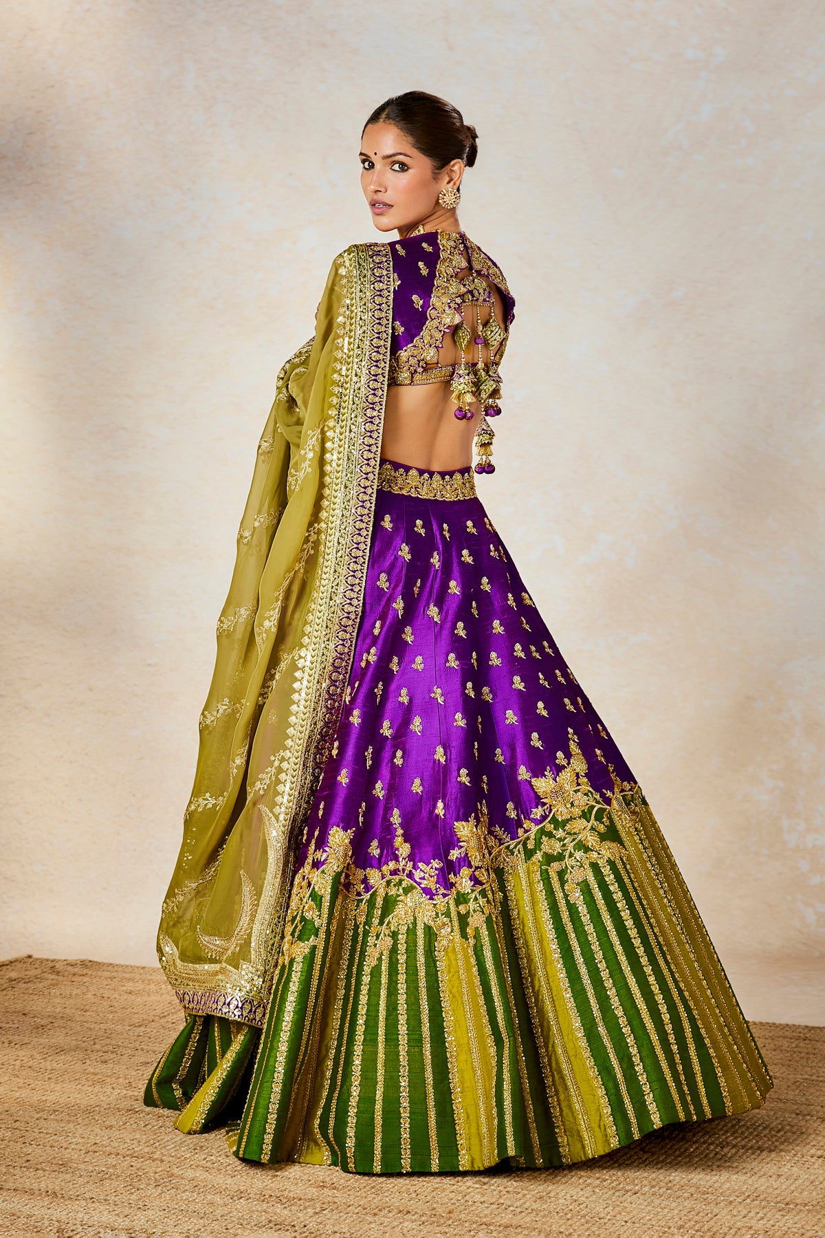 Jamun Fizz Lehenga