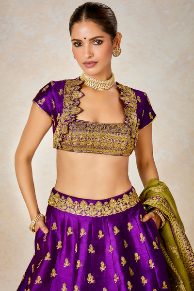 Jamun Fizz Lehenga