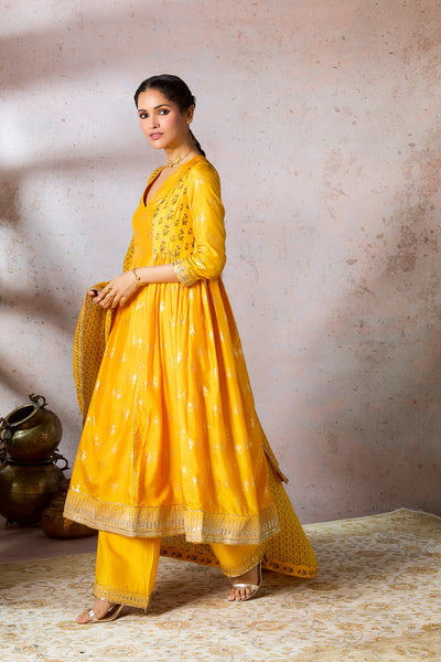 Yellow Mystic Kurta Set