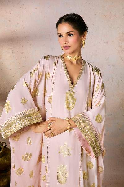 Baby Pink Trinkets Kaftan