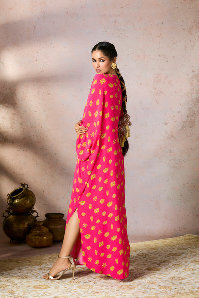 Pink Trinkets Kaftan