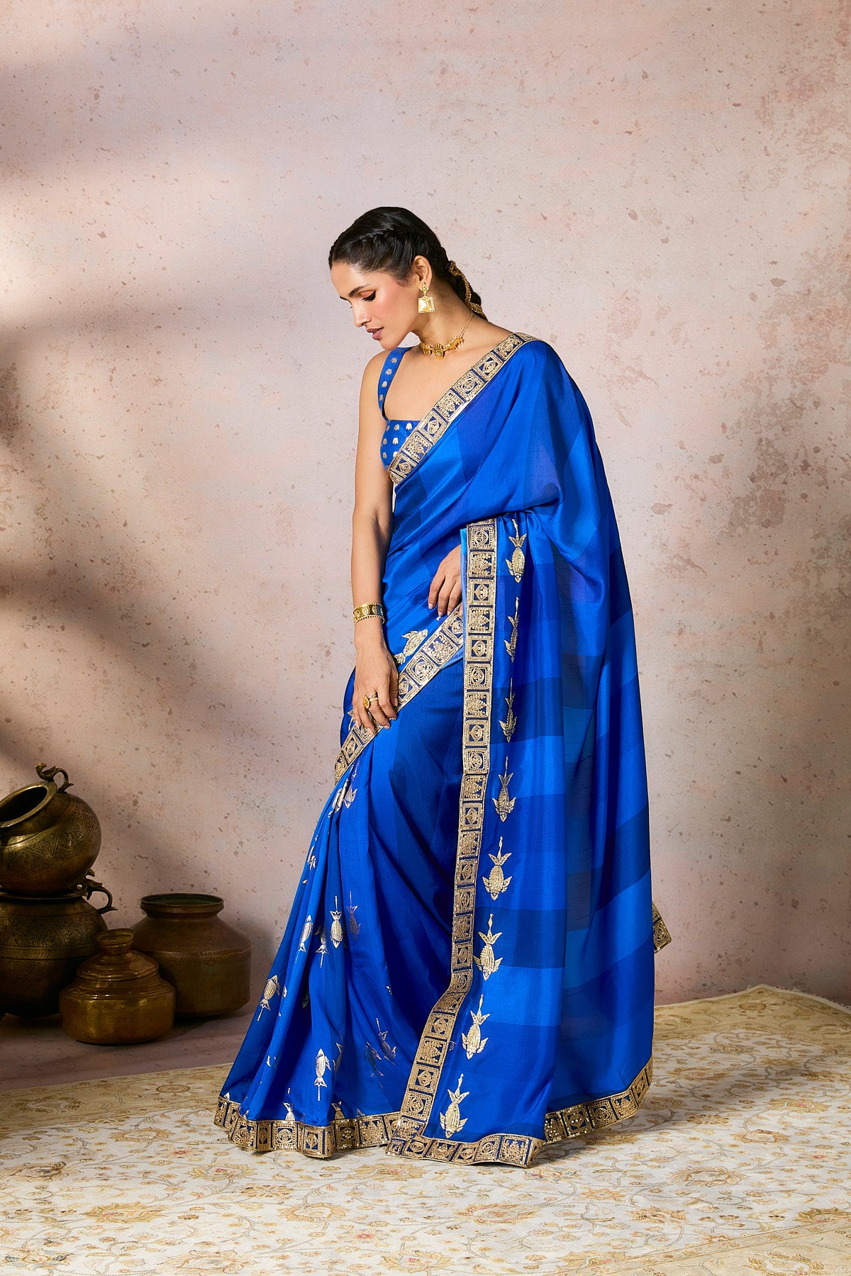 Blue Mystic Saree