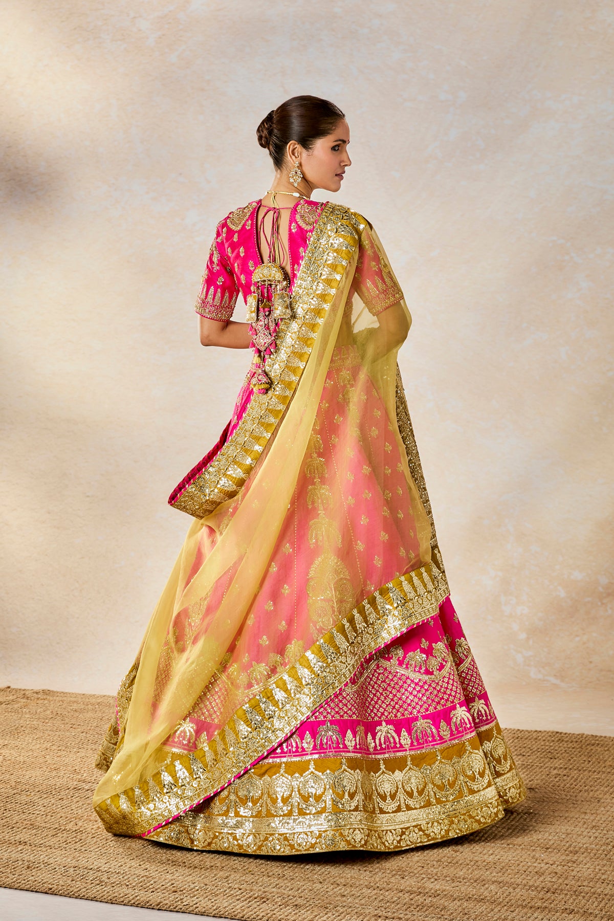 Rose Falooda Lehenga