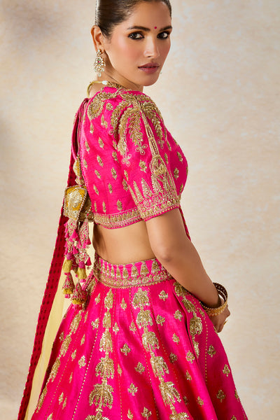 Rose Falooda Lehenga