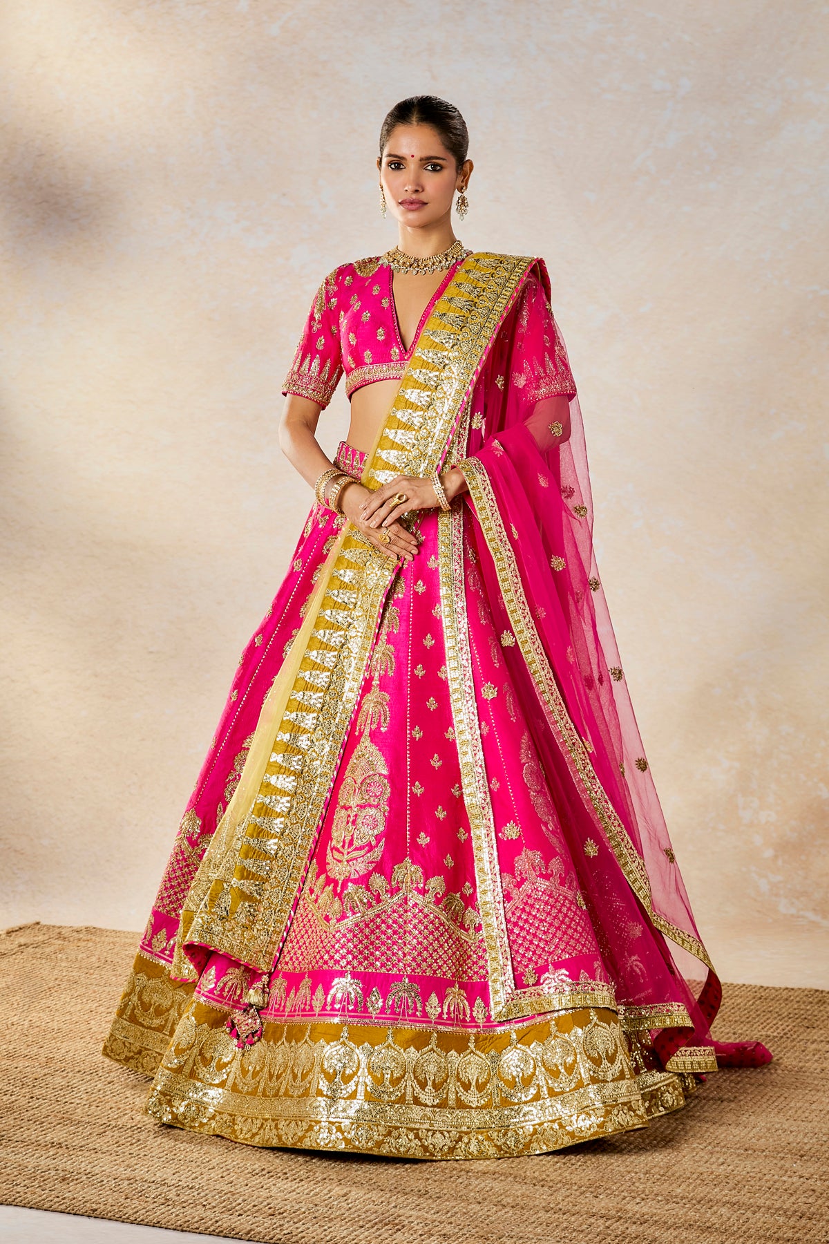 Rose Falooda Lehenga