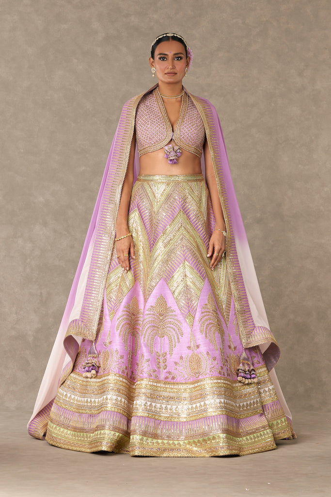 Shop Yellow Paan-Patti Embroidered Lehenga Set by MASABA at House of  Designers – HOUSE OF DESIGNERS