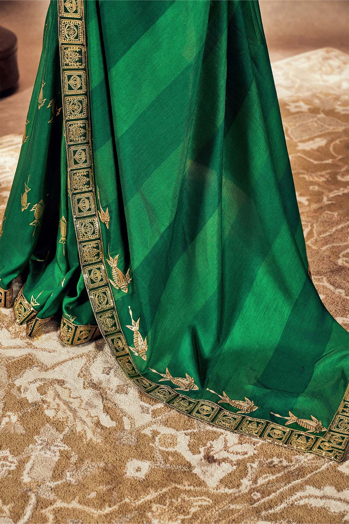 Green Mystic Saree