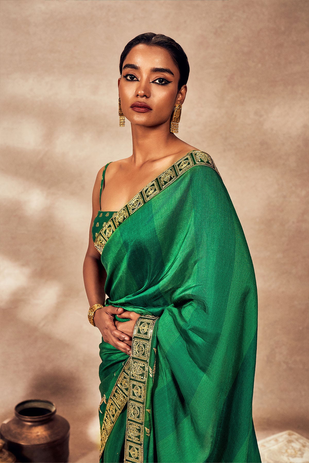 Green Mystic Saree