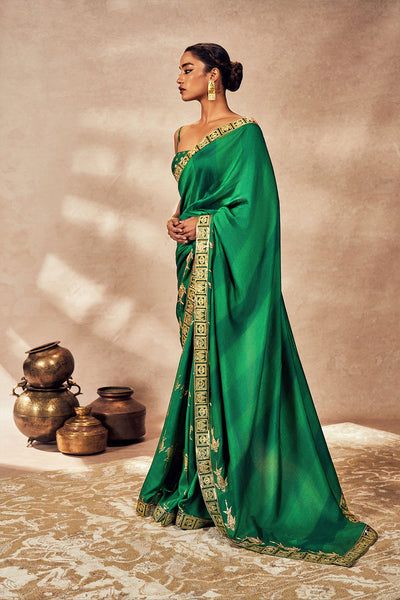 Green Mystic Saree