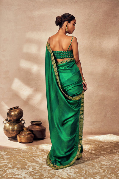 Green Mystic Saree