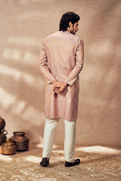 Lilac Timber Tribe Kurta