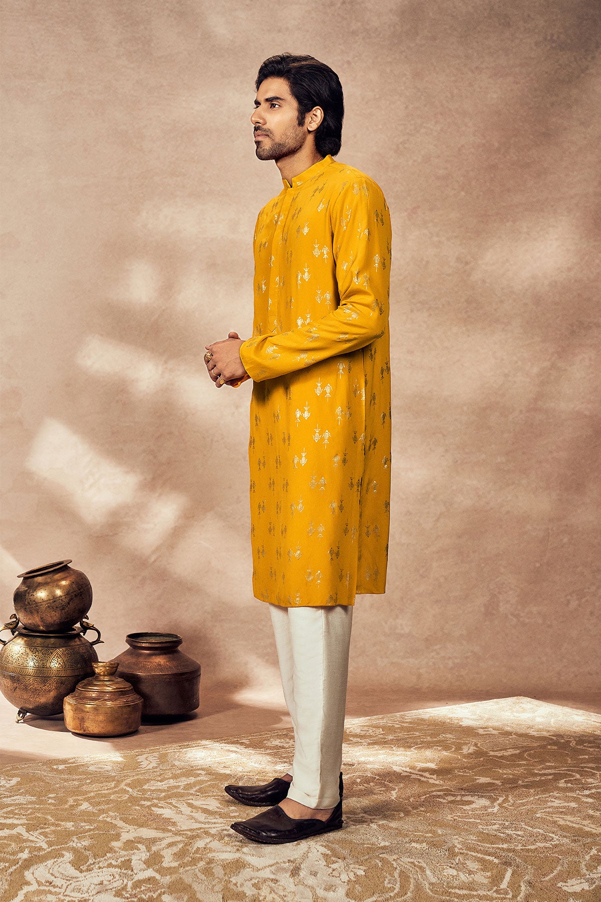 Yellow Mystic Kurta