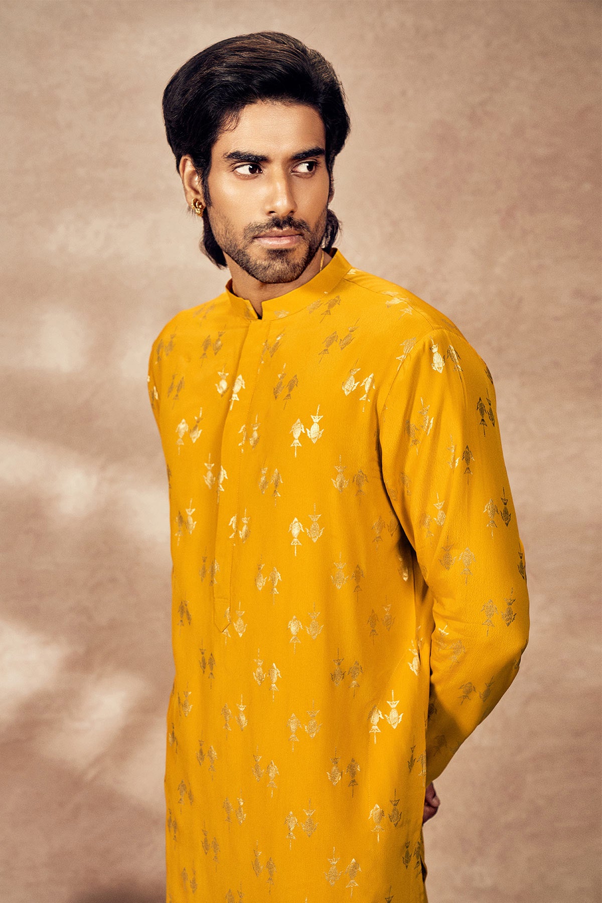 Yellow Mystic Kurta