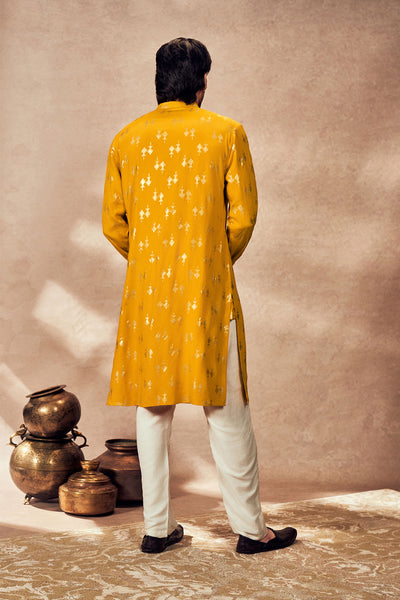 Yellow Mystic Kurta