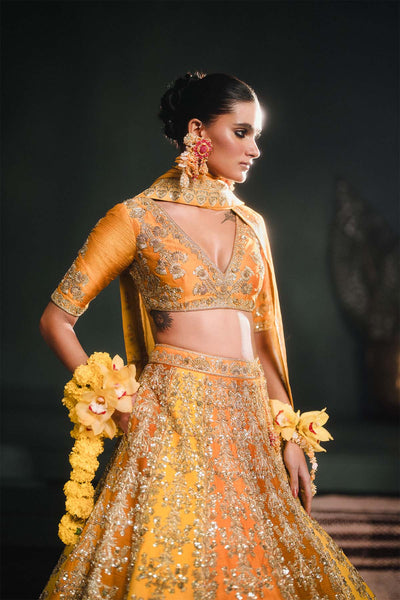 The Ghevar Lehenga