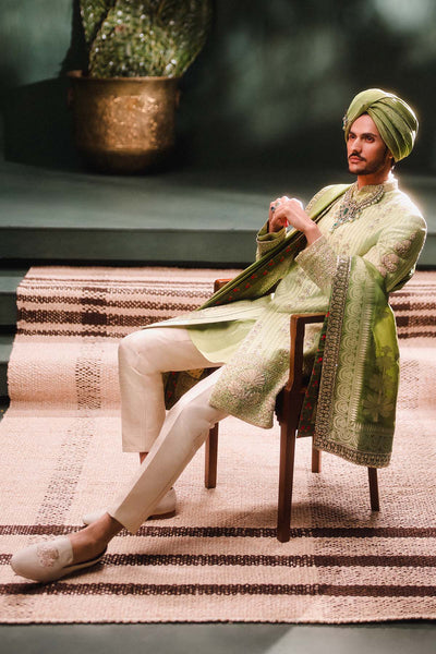 The Pista Barfi Sherwani Set