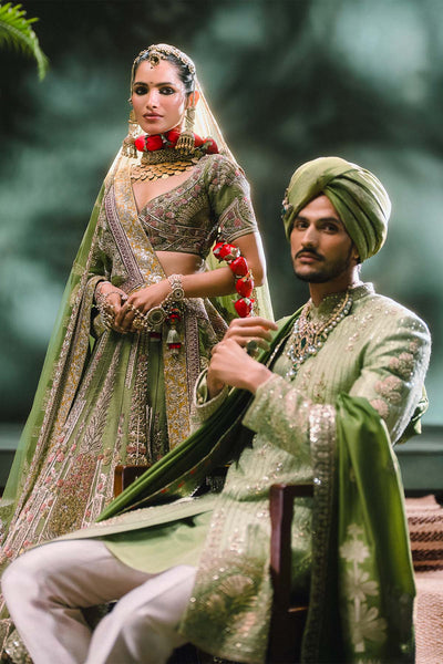 The Pista Barfi Sherwani Set