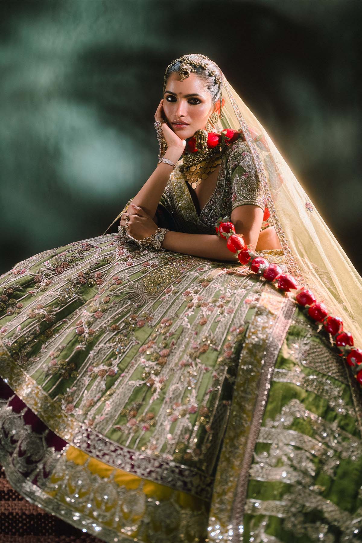 The Aam Panna Lehenga