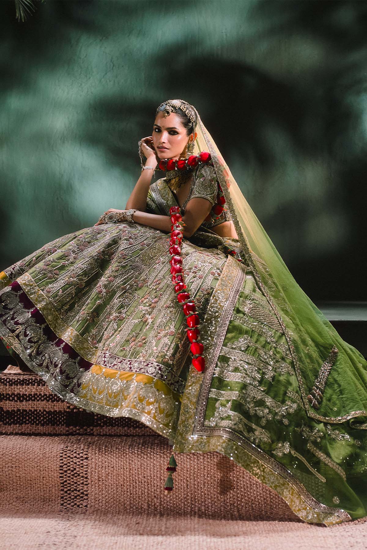 The Aam Panna Lehenga