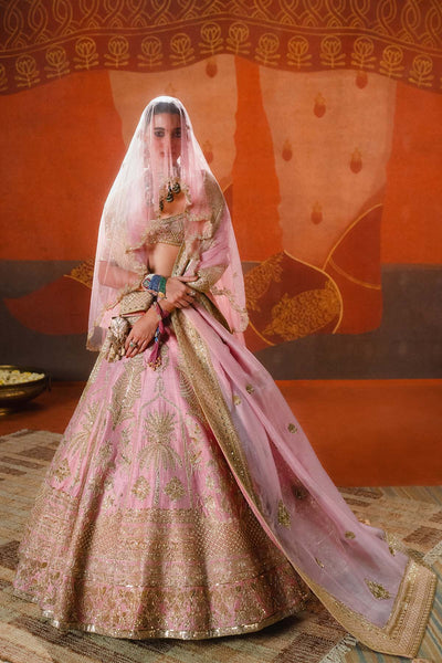 The Gulab Barfi Lehenga