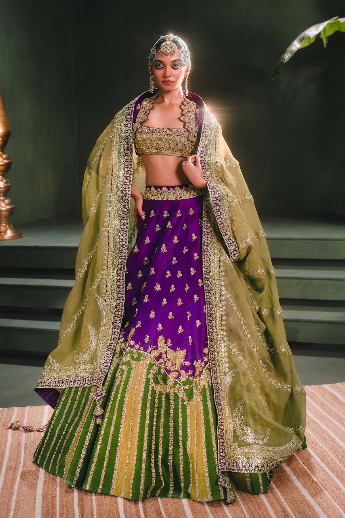 Jamun Fizz Lehenga