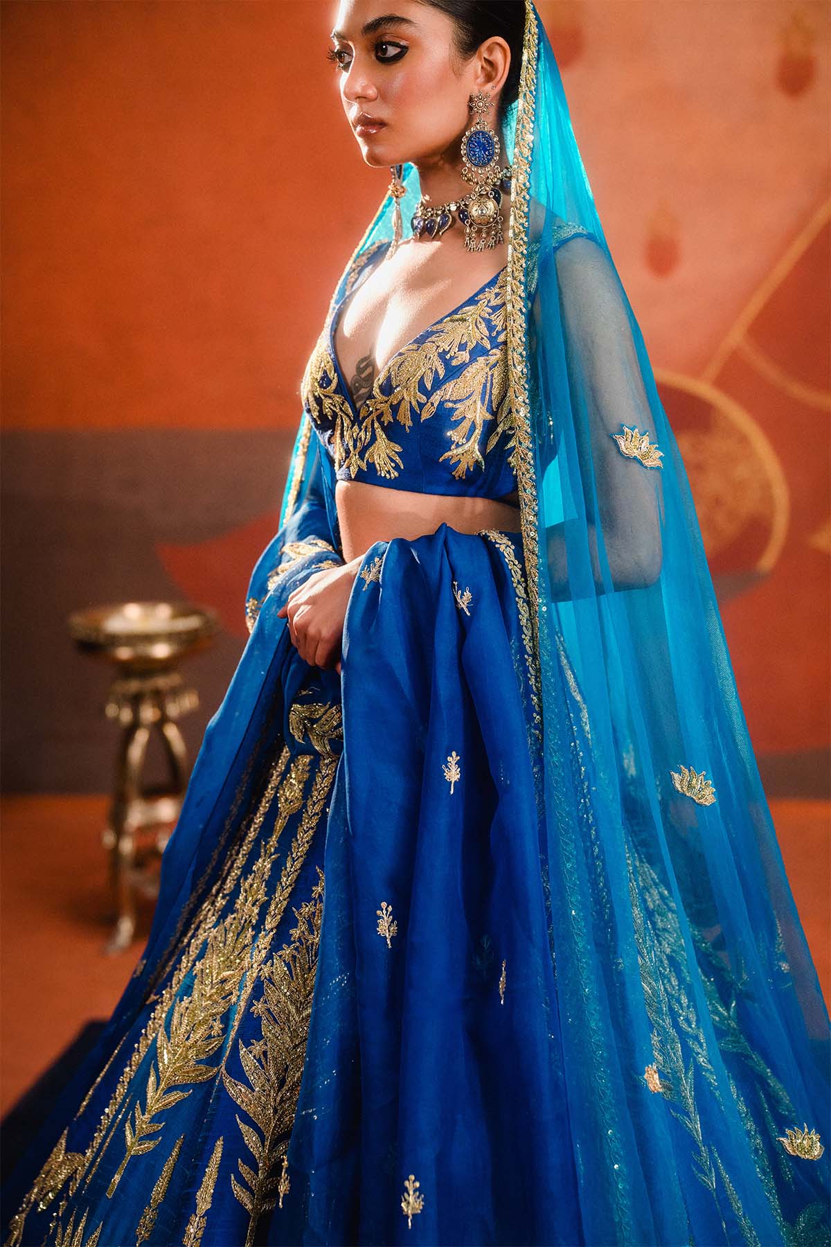 The Neel Bahar Lehenga