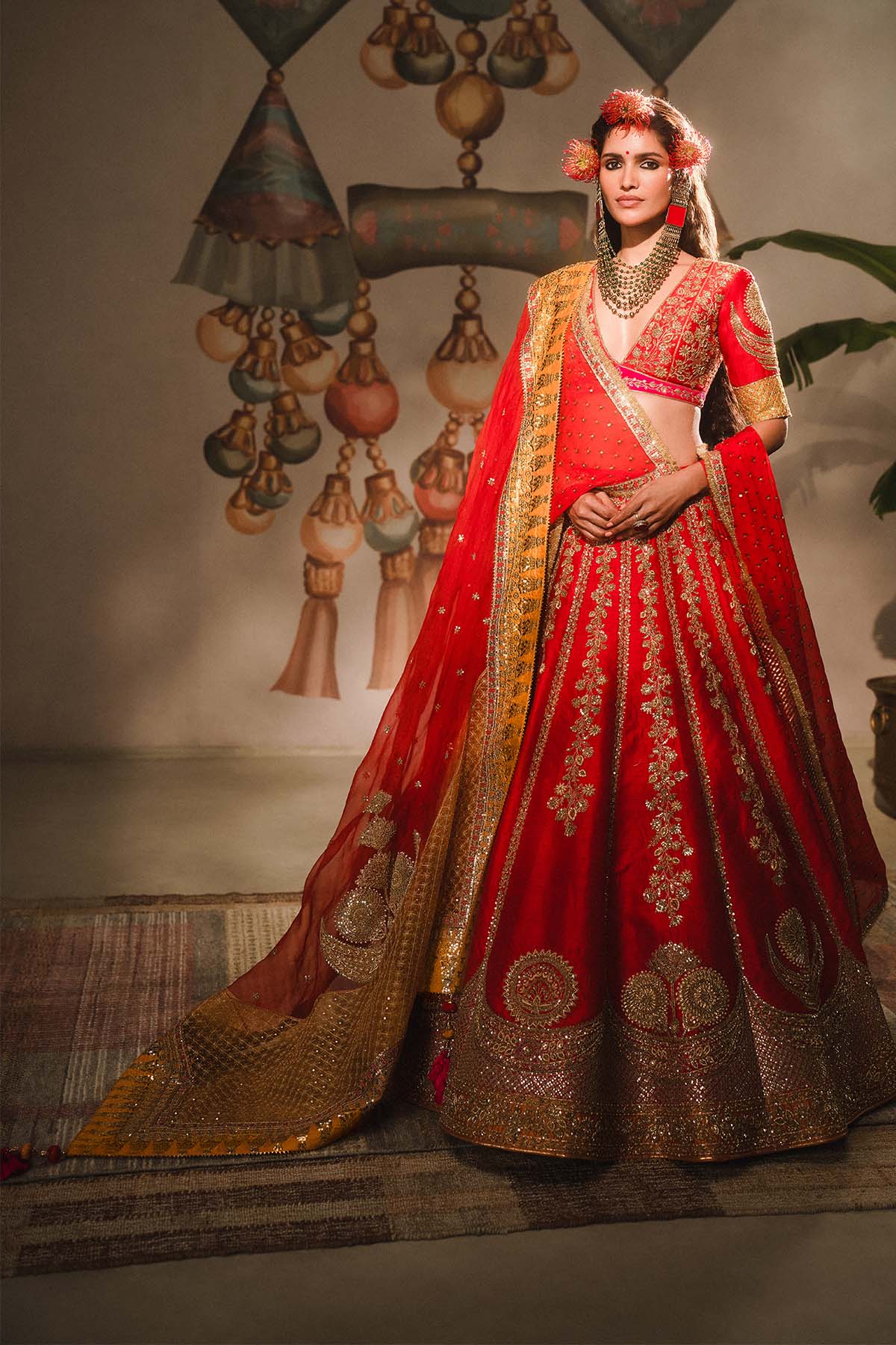 The Rooh Afza Lehenga