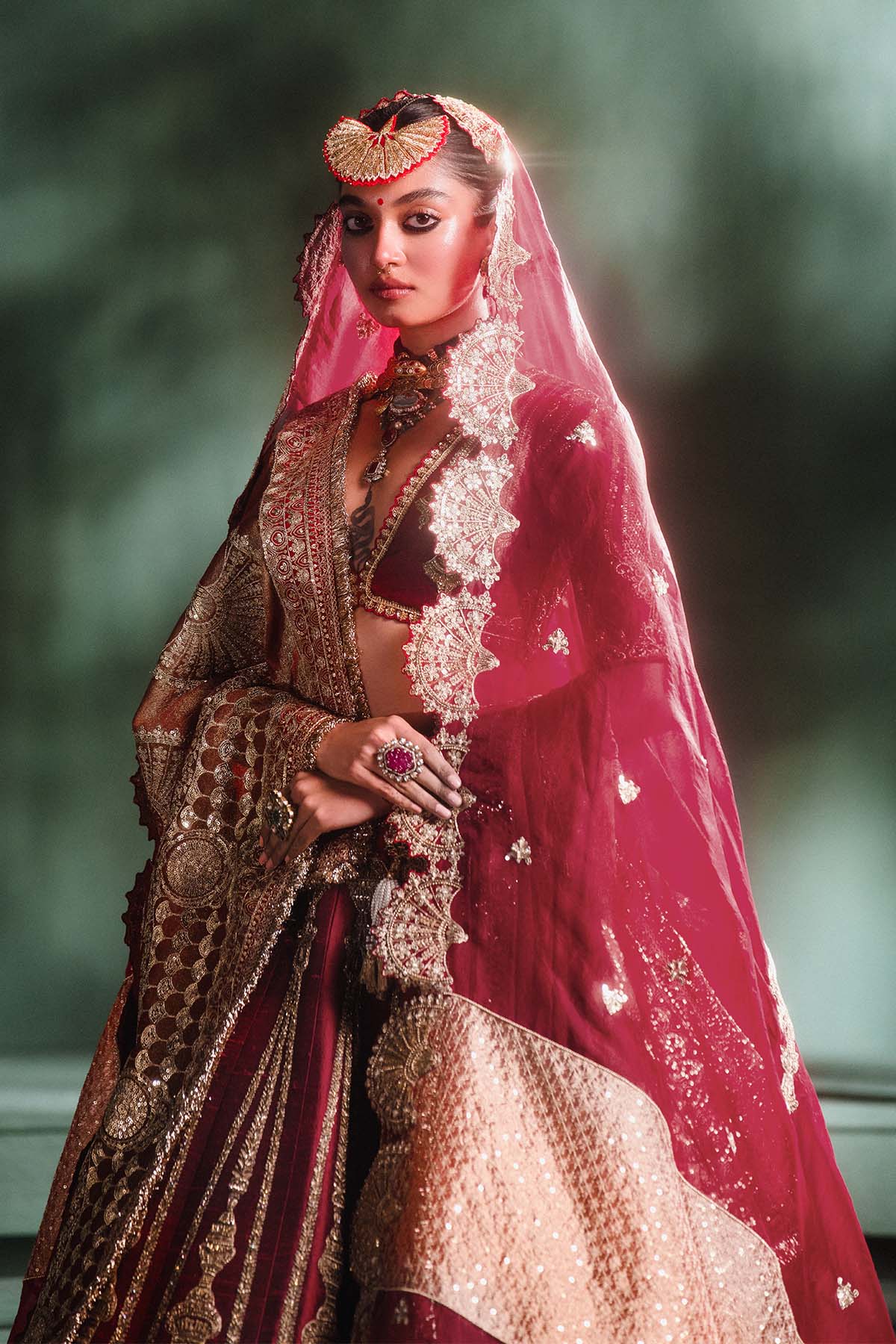 The Gajar Halwa Lehenga