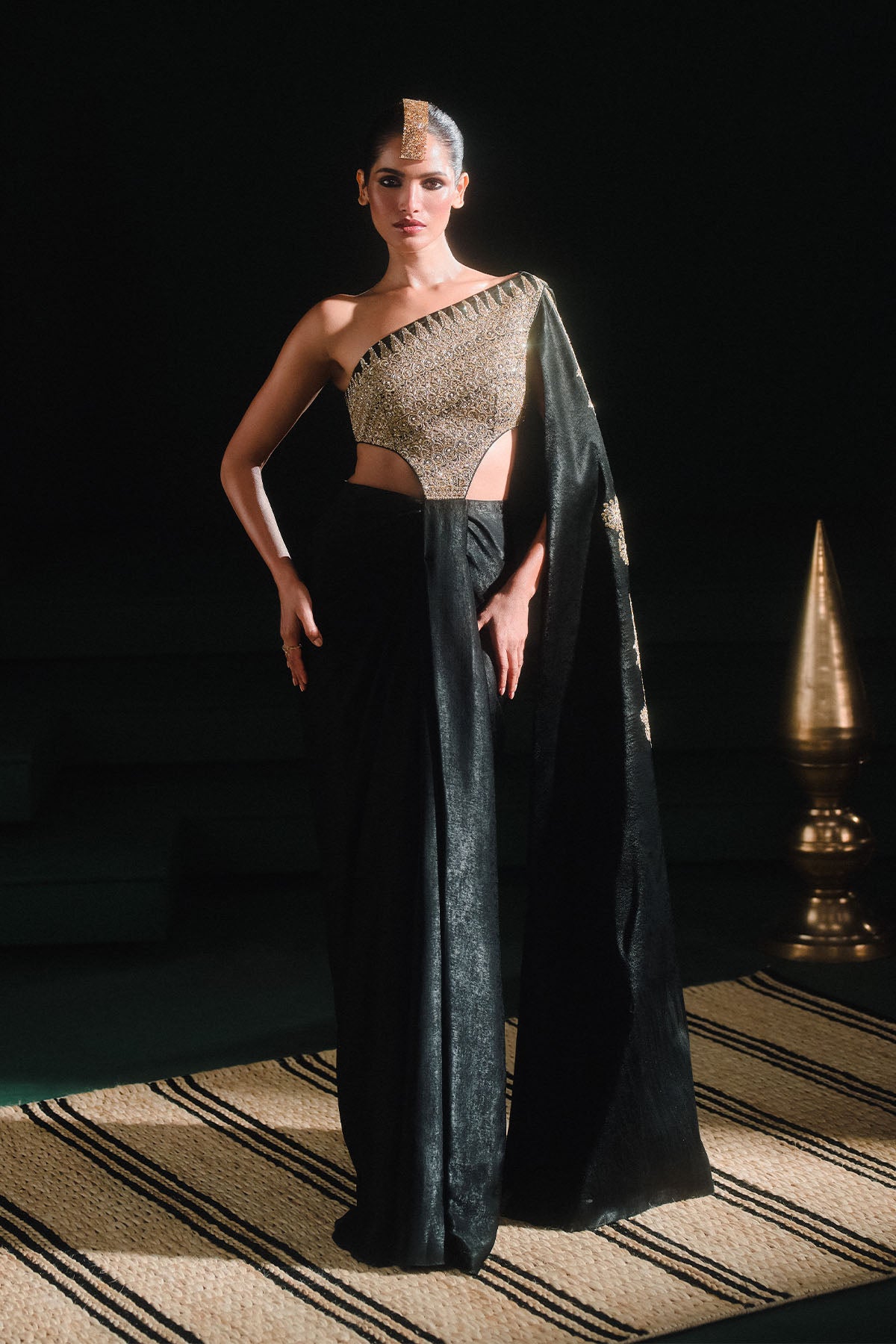 The Kala-Khatta Saree Gown