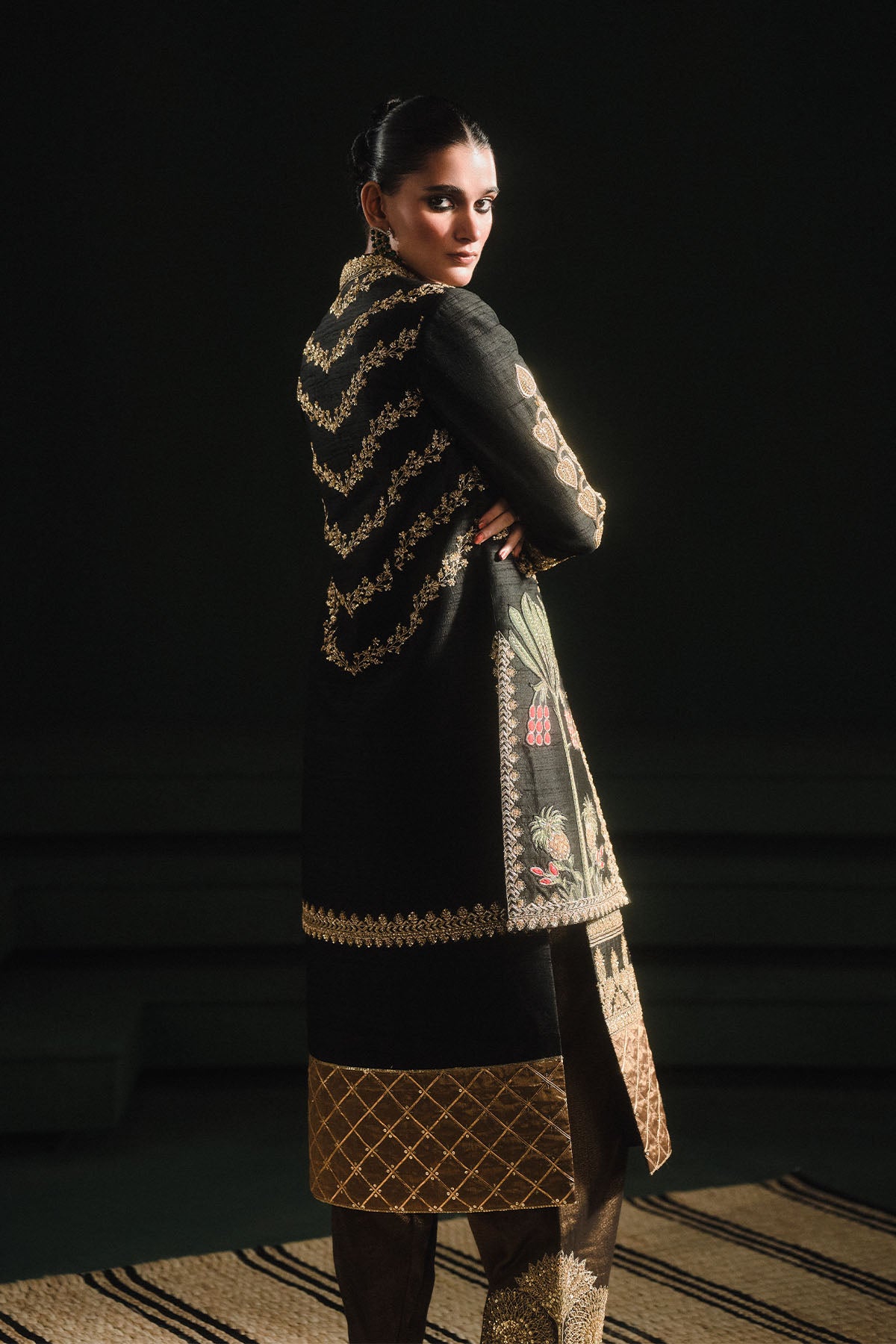 The Kala Khatta Salwar Set